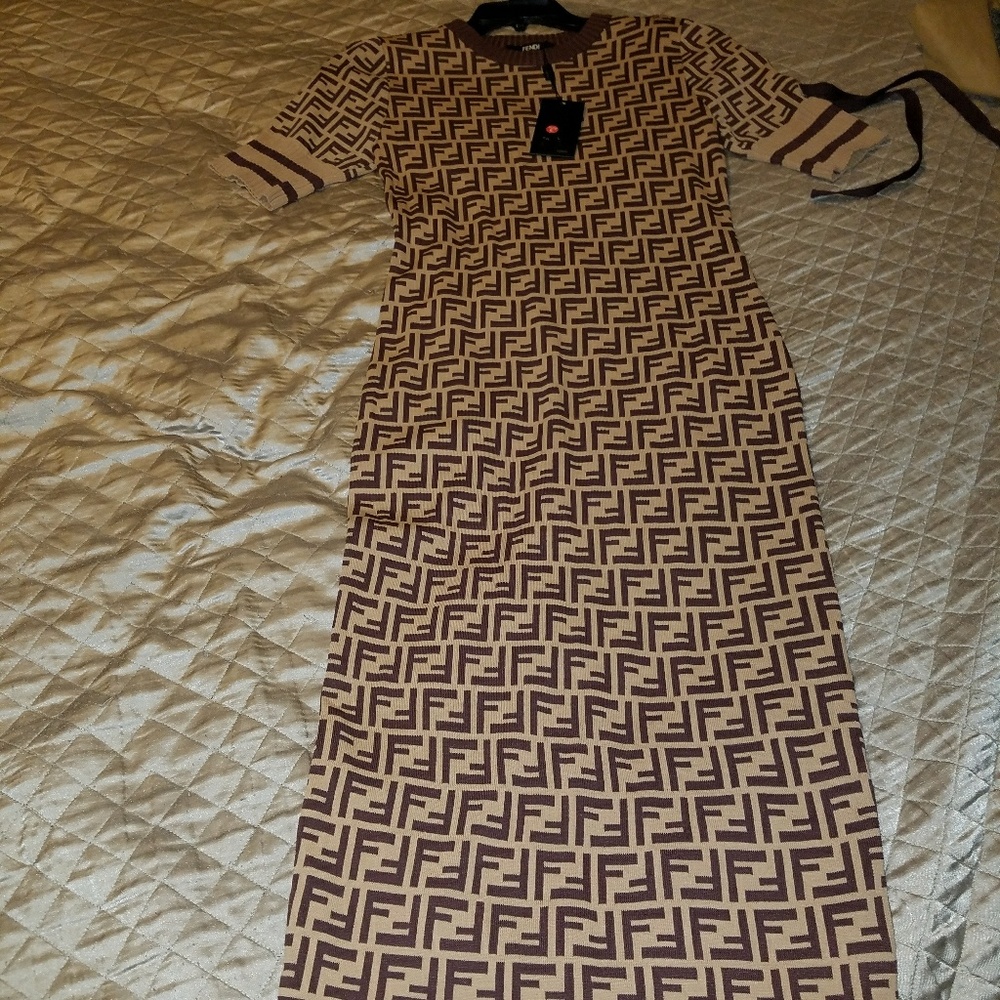 Fendi Monogram Dress